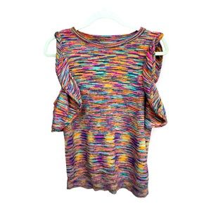 Anthropologie Multicolored Sleeveless Sweater